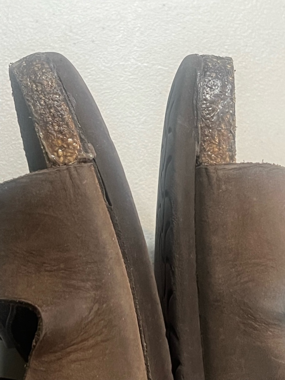 Birkenstock Arizona Brown Oiled Leather Sandals EU 44 US 11 285mm Cork Footbed - Picture 10 of 12
